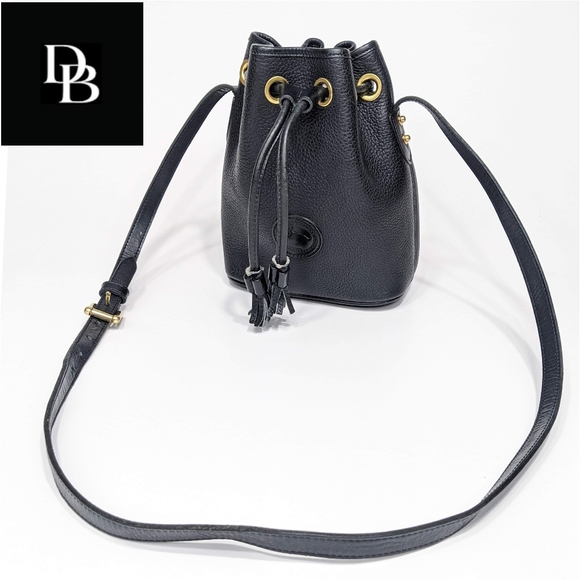 Dooney & Bourke Handbags - Dooney & Bourke AWL Mini Drawstring Bucket Bag